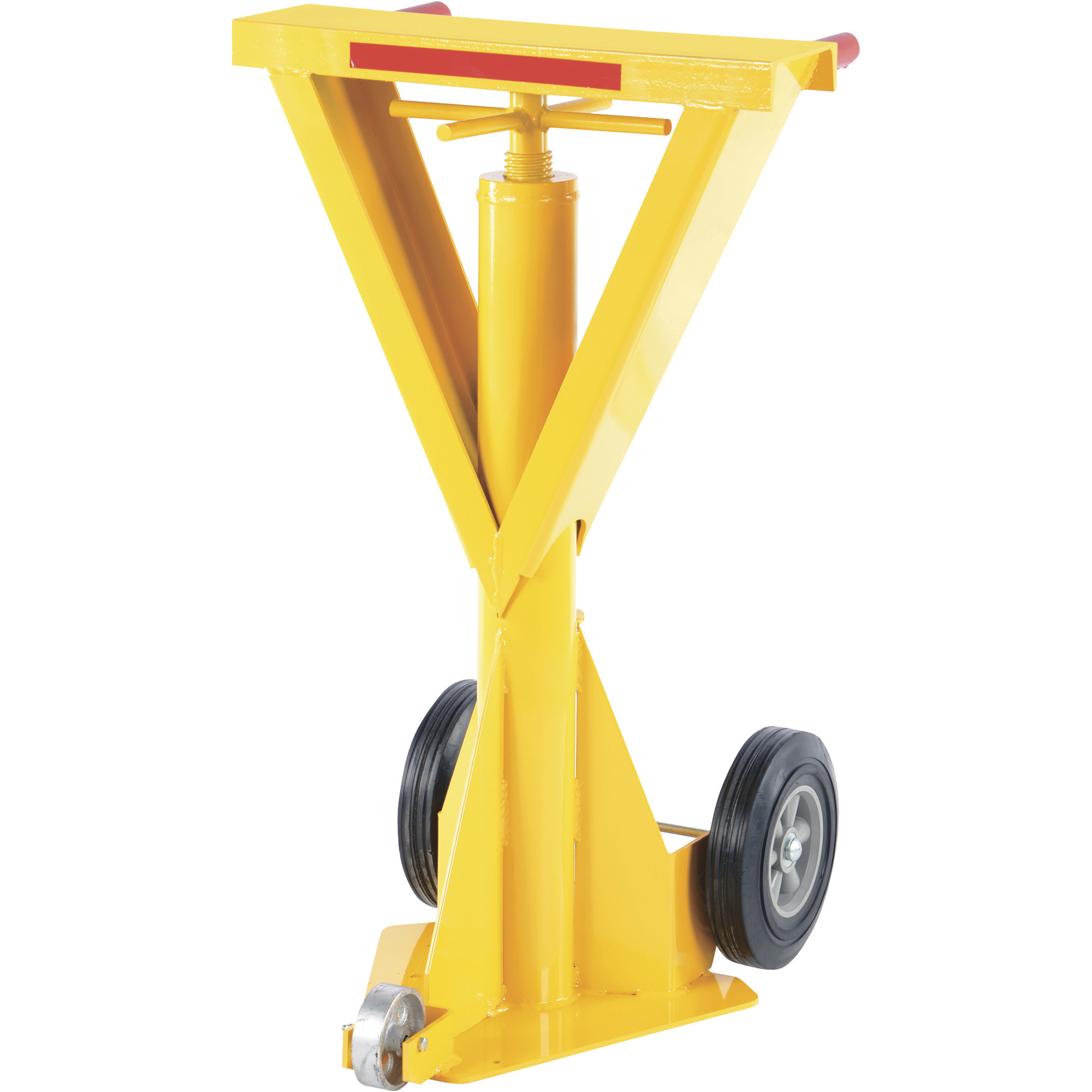 Vestil Hydraulic Beam Trailer Stabilizing Jack - 40,000-Lb. Lifting Capacity, 41in. to 47in. Service Range, Model# H-LO-J-BEAM